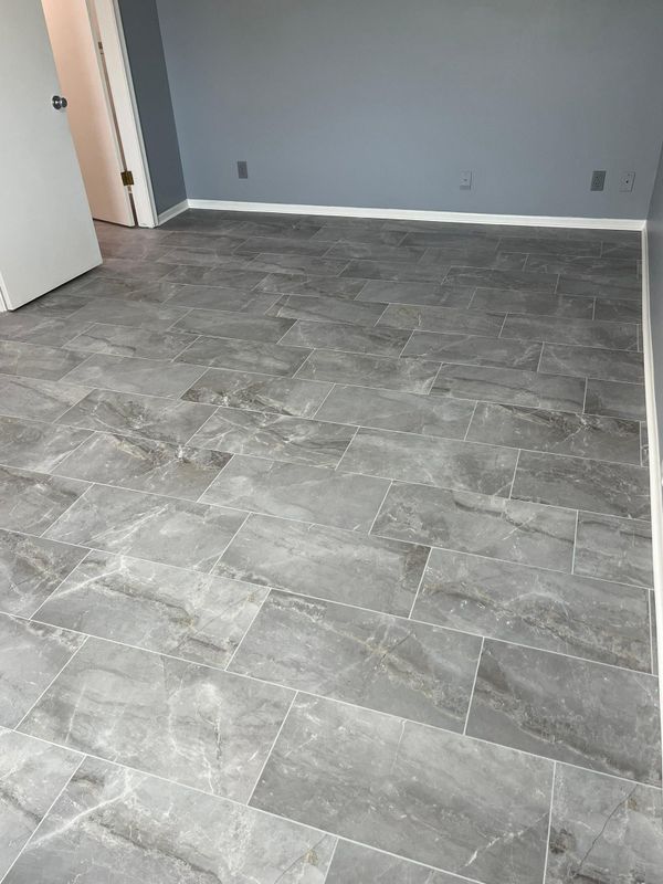 Tile installation