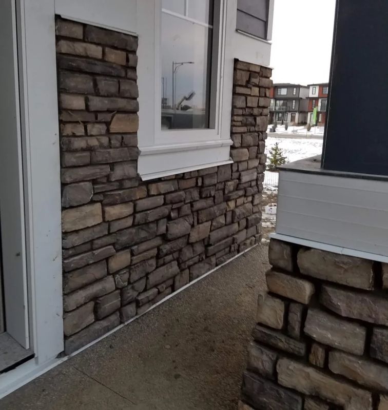 Interior Stone and Drywall