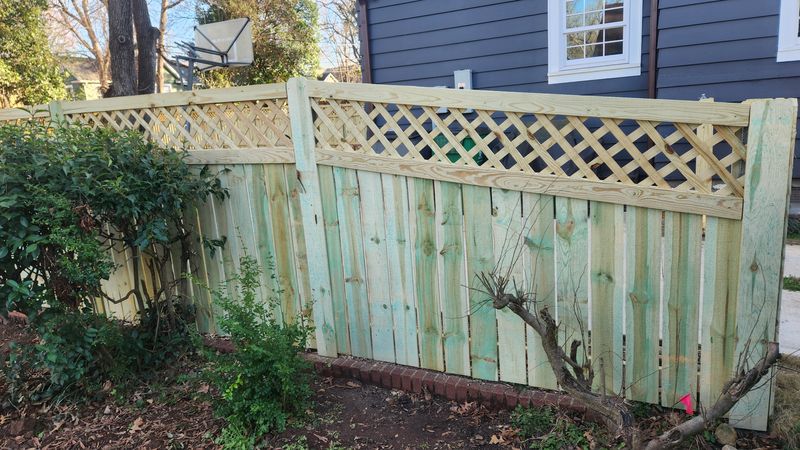 Wood Privacy Fence