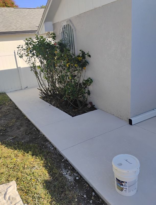 Pool deck resurfacing