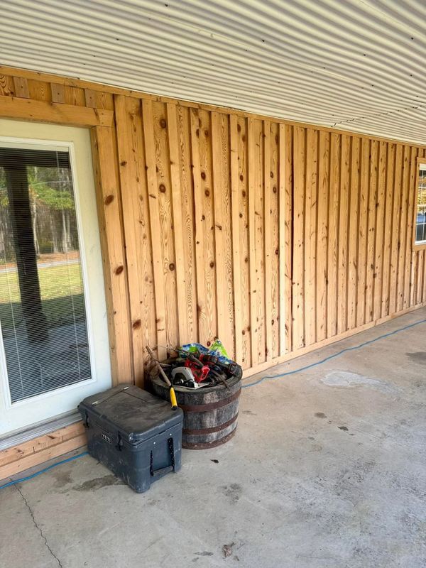 Log Home Exterior Restoration