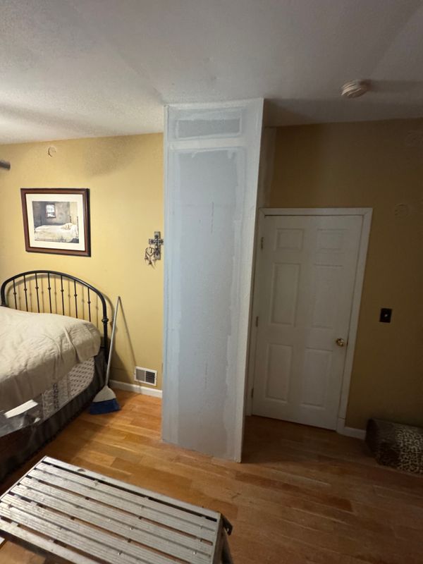 Drywall, spackling, and painting