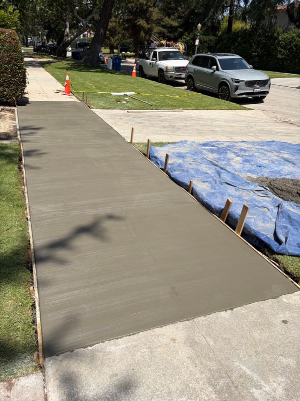 Sidewalk Installation