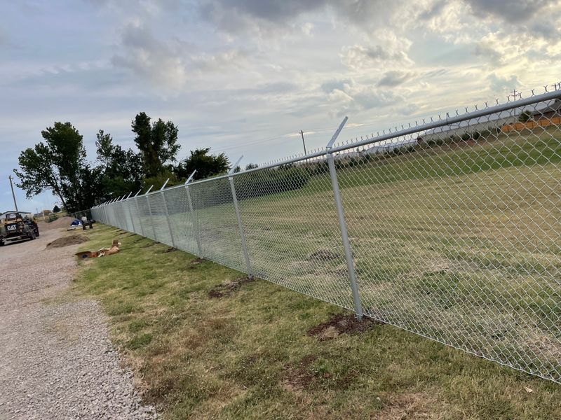 Commercial Fence Construction