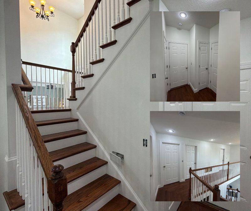 Elevate Your Home: Stunning Stairway and Hallway Transformation by Jeff Adkins Painting