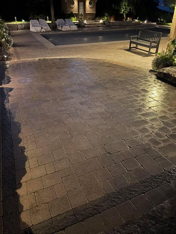 Interlock Pressure Washing & Re-Sanding