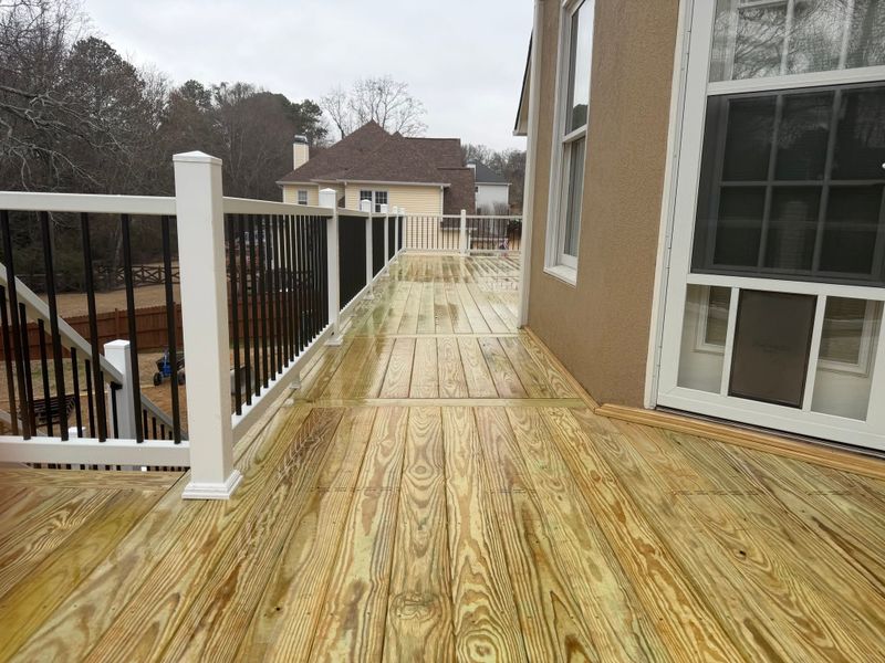 Wood Deck Construction