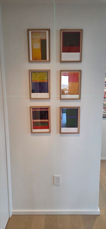 Picture hanging and Art installation