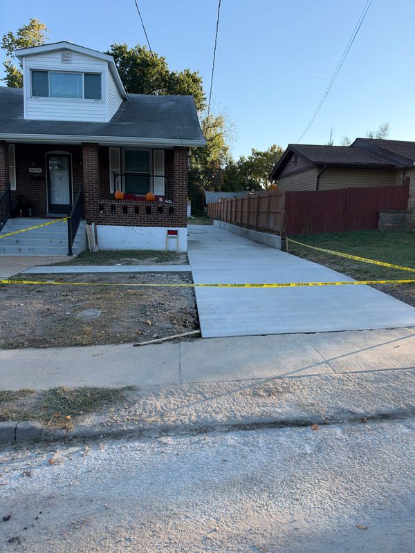 Concrete Driveway Installation