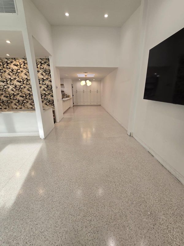Cement Terrazo floor system
