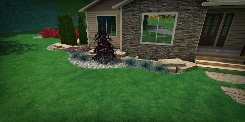 3D Landscape Design Renderings