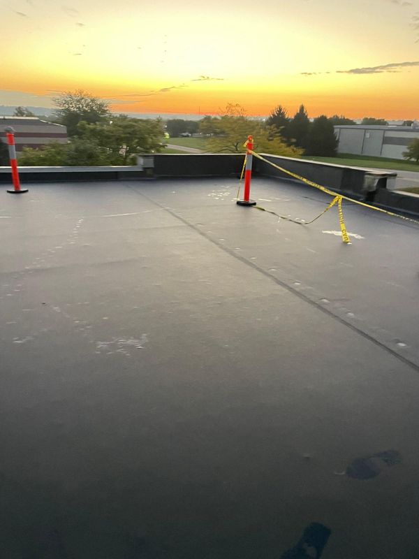 Low slope roofing services