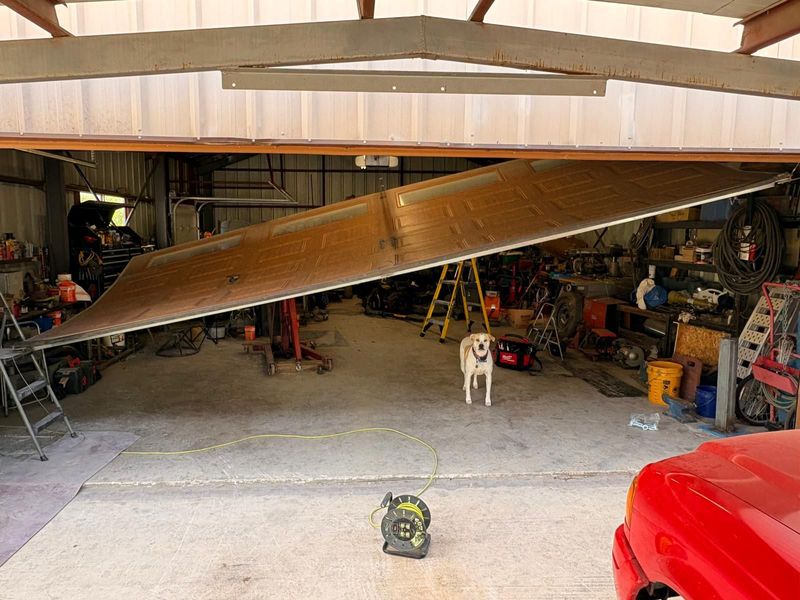 Seamless Garage Door Restoration by Eastern Lion