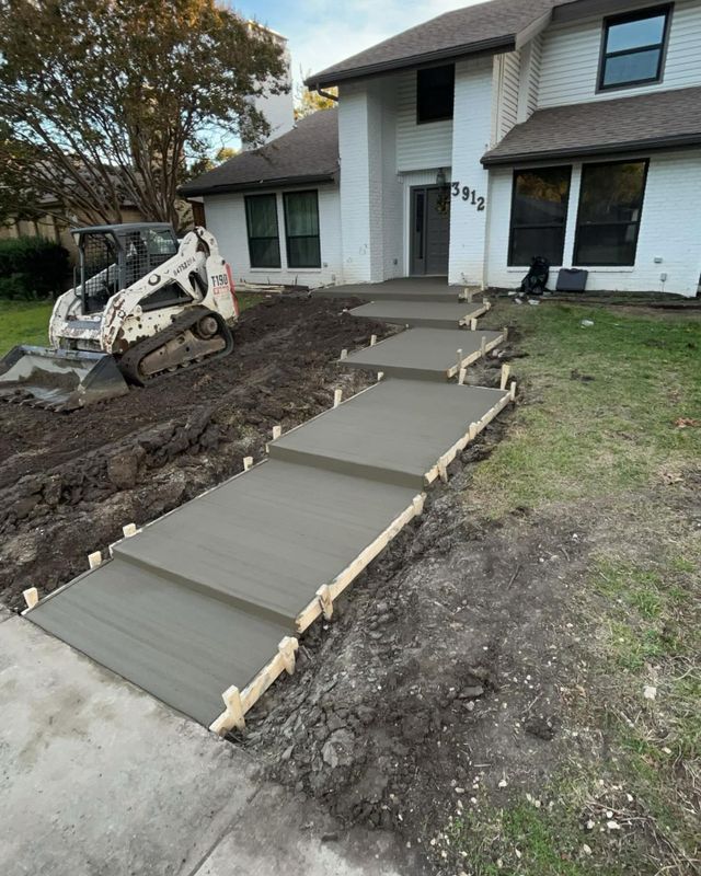 Sidewalk Installation