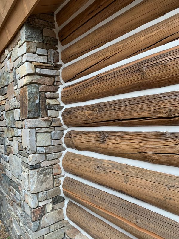 Log Home Chinking in Montana