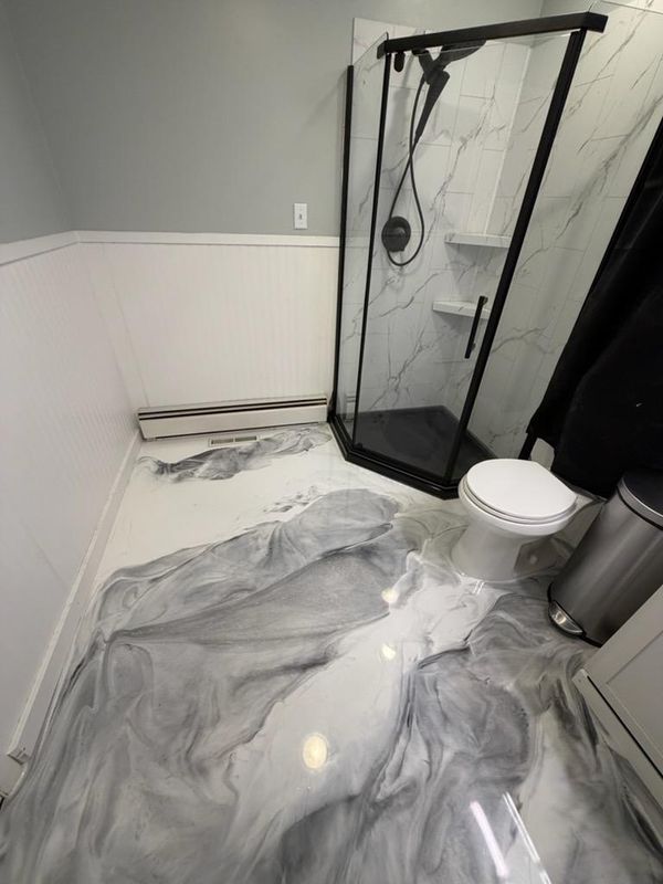 Metallic Epoxy Designs