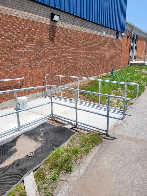 Structural Stair and Rail Erecting