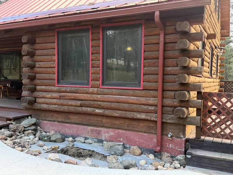 Log replacement and repair.
