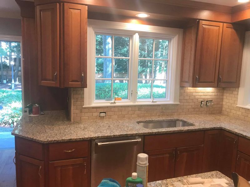 Kitchen Backsplash Installation