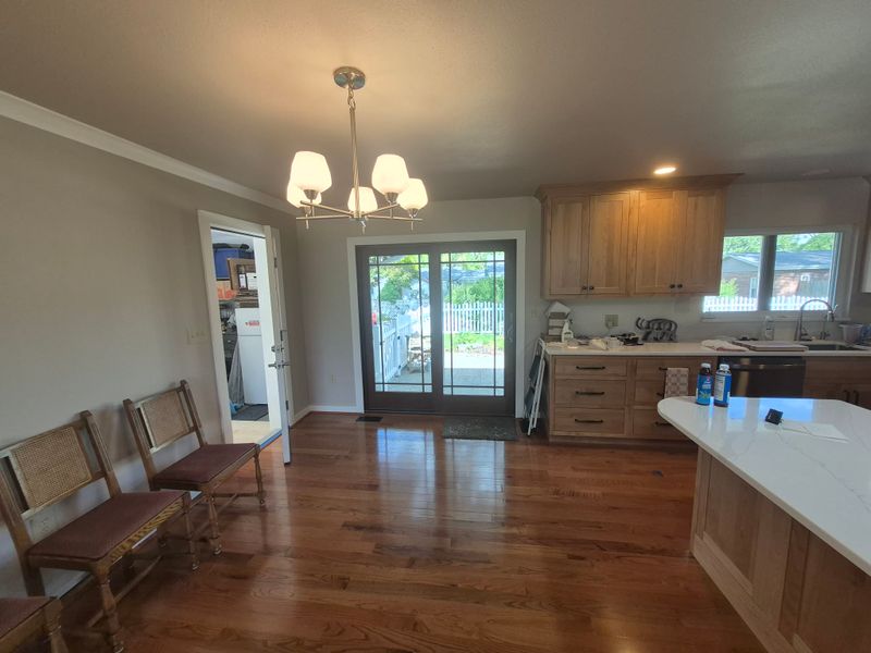 Open Concept Kitchen and Living Room