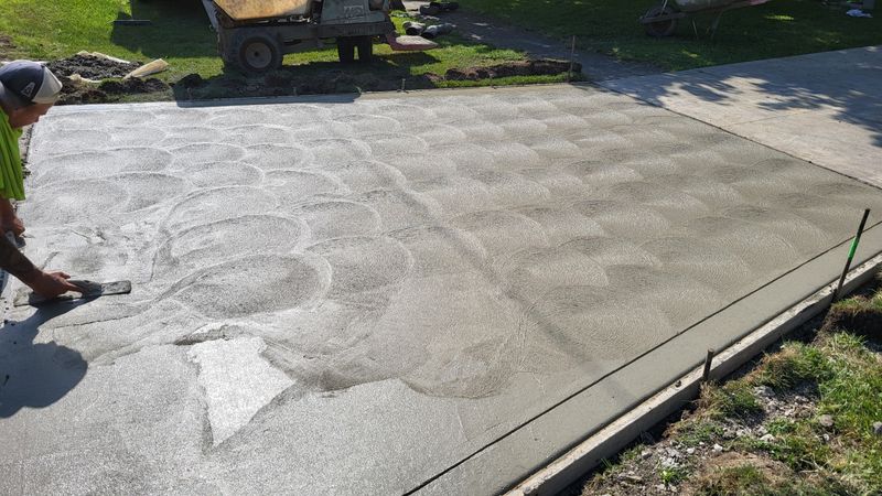 Stamped Concrete Installation