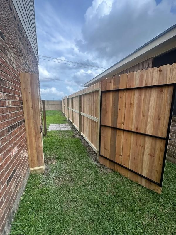 Wood Fence Installation