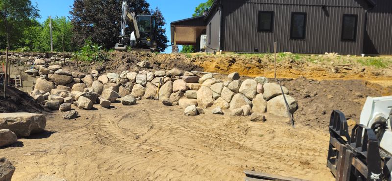 Retaining Wall Construction