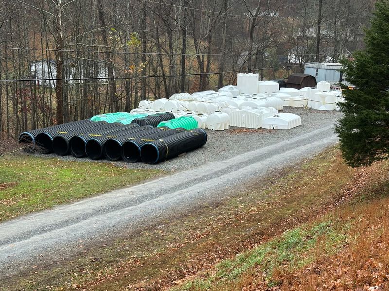 Sales of water and wastewater management material