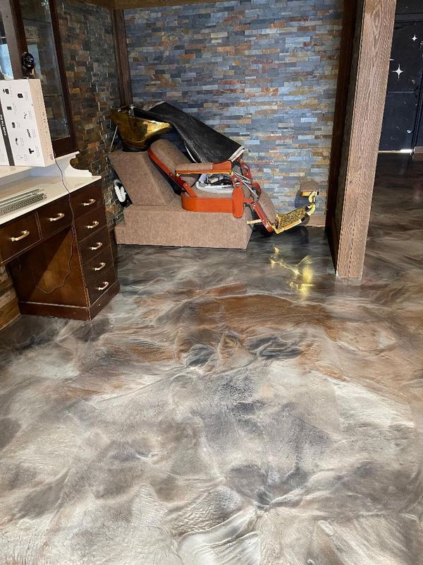 Epoxy Metallic Floors