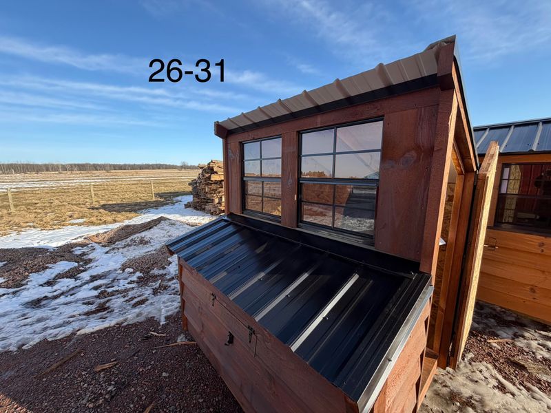 6x6 Insulated Chicken Coops
