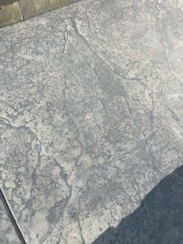 Stamped Concrete Installation
