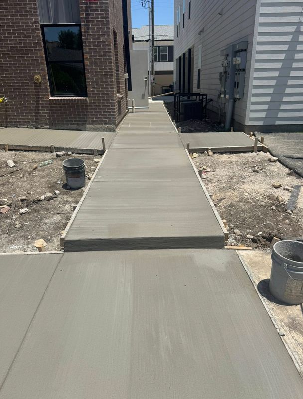 Sidewalk Installation