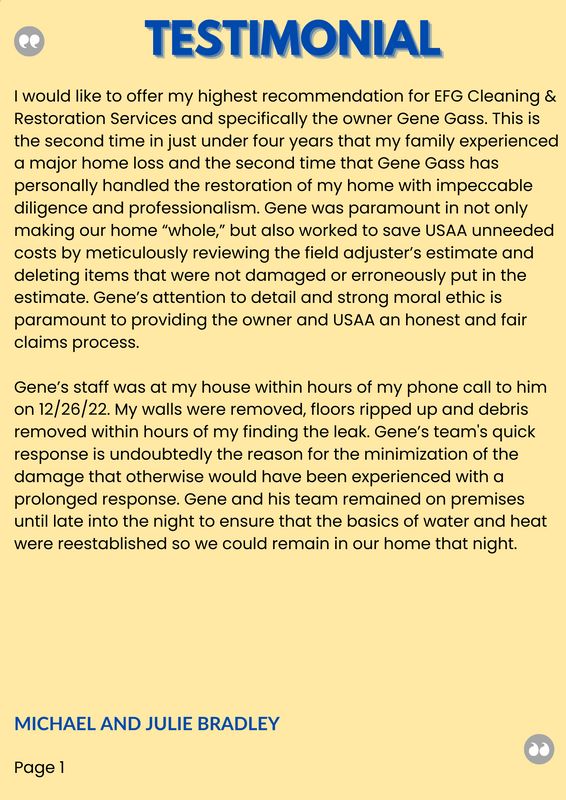 Customer Testimonials