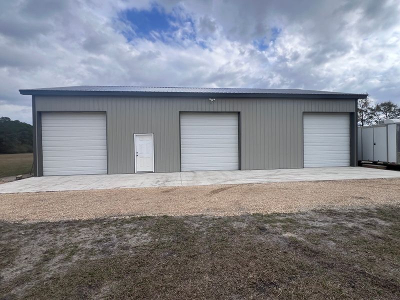 Enclosed Pole Barn