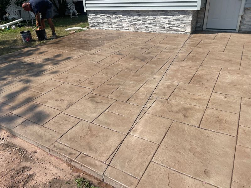 Stamped Concrete and Blockwork