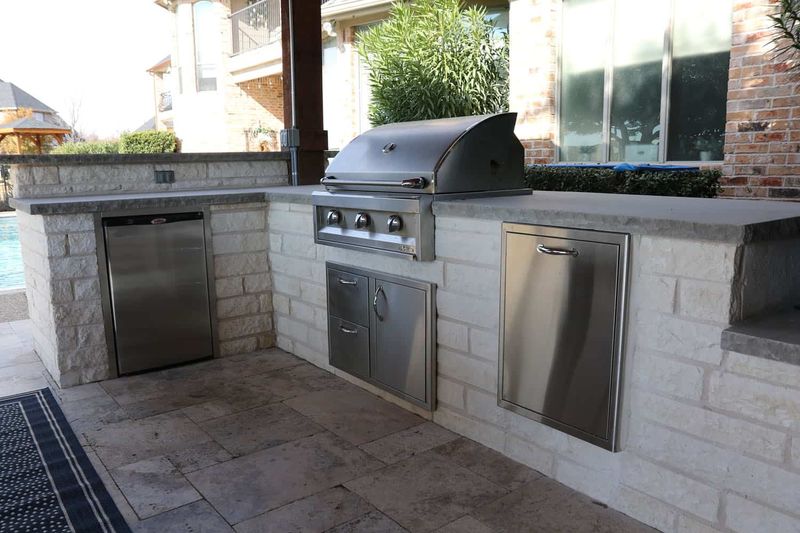 Outdoor Kitchen Construction