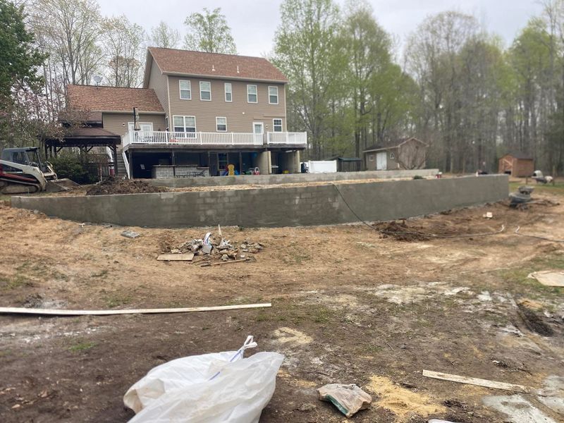 Retaining Wall Construction