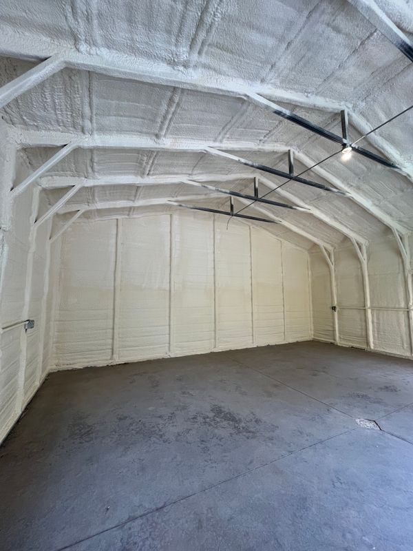 New Home Construction Spray Foam Insulation