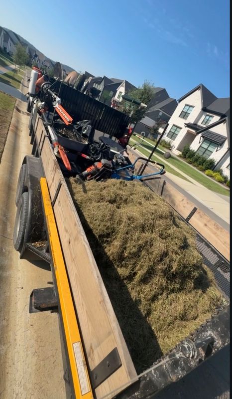 Thatch, Aerate, Overseed, Topcoat