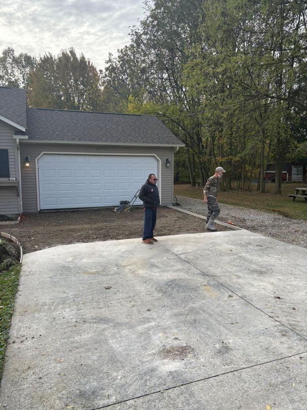 Driveway tear out and replacement