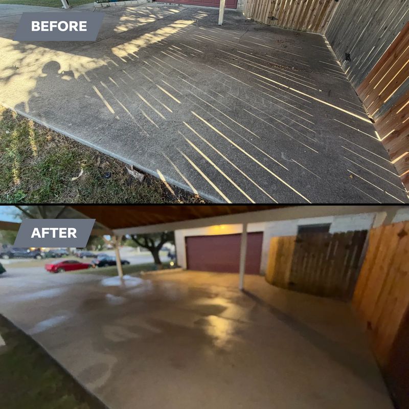 Driveway and Sidewalk Cleaning