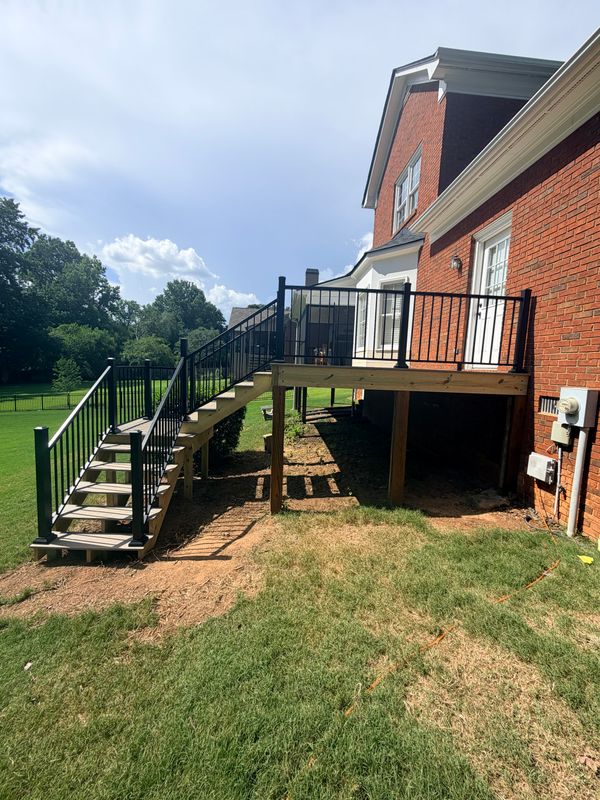 (Before & After) Deck and Screened Porch