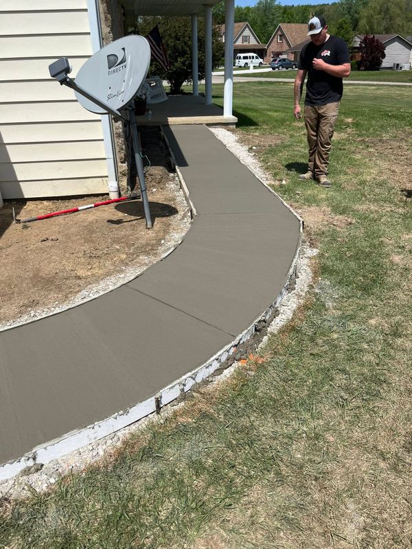 Sidewalk Construction
