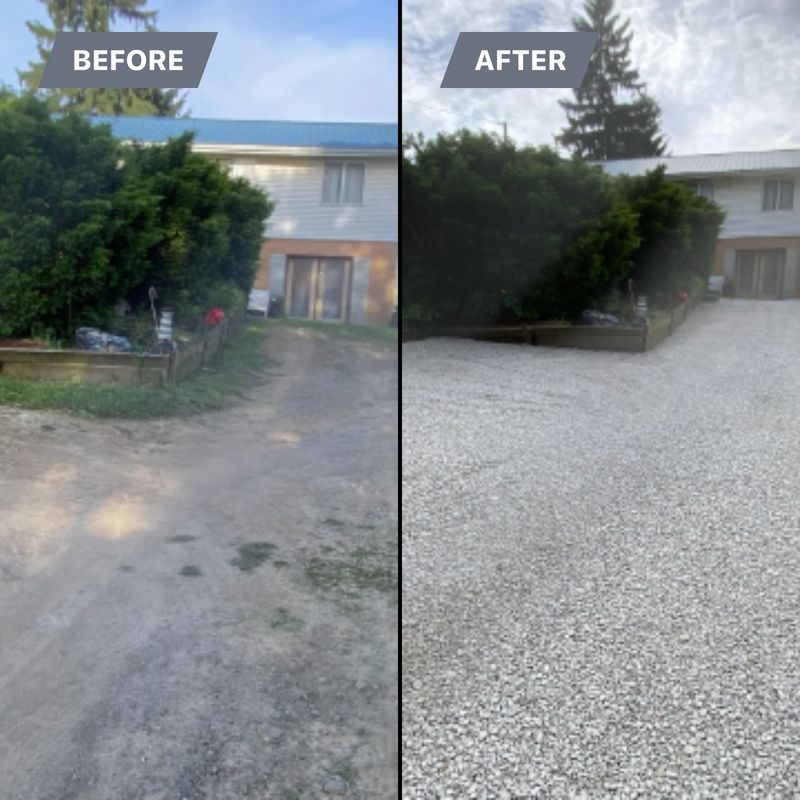 Gravel Driveway Grading & Repair