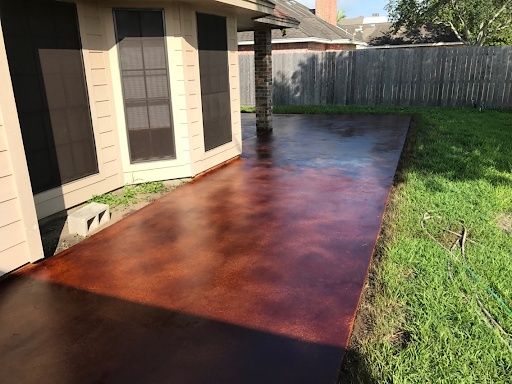 Acid Stained Concrete