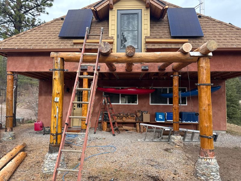 Log Home Restoration in Montana