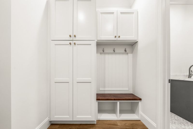 Mudroom and Mud Benches