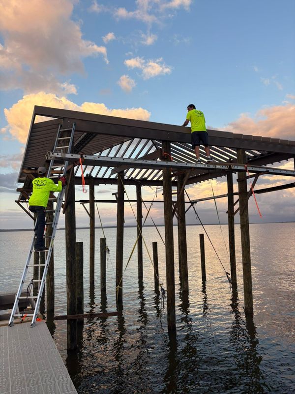 Pier Construction