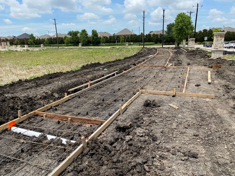 Concrete Walkway
