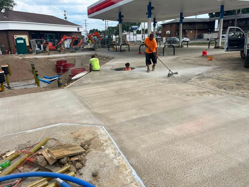 Sidewalk Installation